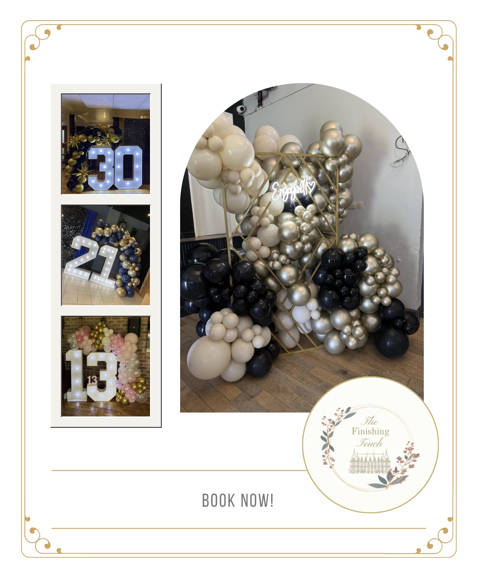 The Finishing Touch Venue Dressing