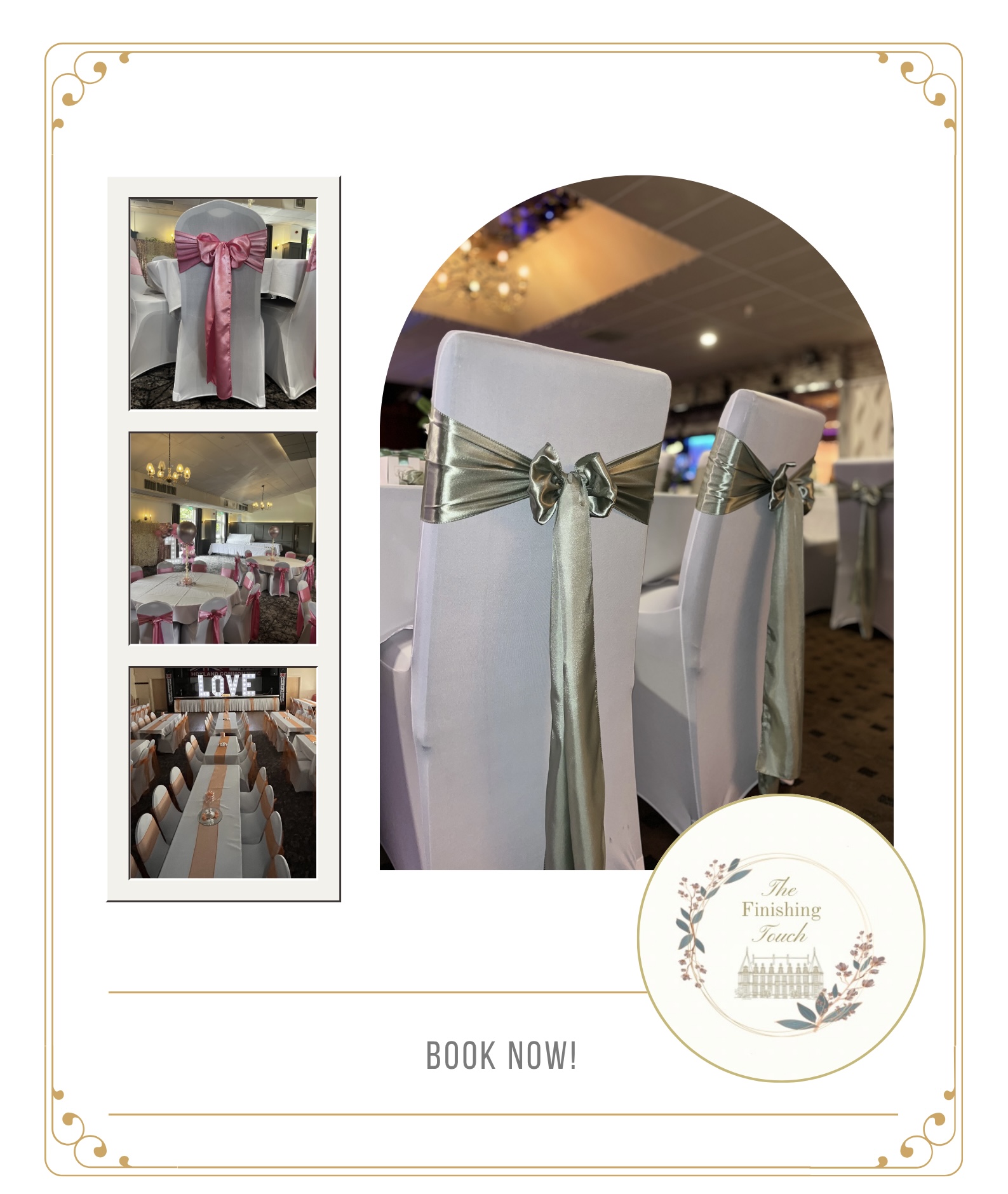 The Finishing Touch Venue Dressing