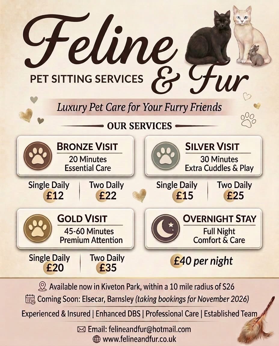 Feline & Fur Pet Sitting Services